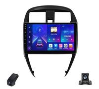Autoradio pour Nissan Sunny/Versa 2014-2020 Car Écran Tactile 1280 * 720 Voiture AndroidAuto/CarPlay/FM/AM/DSP/RDS/GPS/4G LTE/5G WI-FI/BT/Système Automobile/Commandes au Volant(A,NF-4)