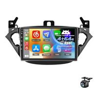 Autoradio pour O-pel Corsa 2015-2019 Adam 2013-2016 9''Android 15 Écran tactile sans fil Carplay Android AutoMirror Link GPS Stéréo FM RDS DSP WiFi Bluetooth SWC USB AHD Caméra de r(Color:8CORE 2+32G)