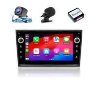 Autoradio pour Opel Corsa C D (2004-2011) avec Android Auto et CarPlay | Stéréo Android pour Astra H Zafira Meriva Combo avec Caméra de Recul/Microphone/CANbus/Bluetooth/WiFi/Touchscreen/GPS