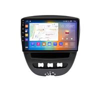 Autoradio pour Peugeot 107 Toyota Aygo Citroen C1 2005-2014 avec sans Fil Carplay et Android Auto - 9 Pouces Touchscreen Radio Support WiFi GPS(F4 4+64G)