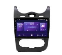 Autoradio pour Renault Sandero 2013-2014 HD Écran Tactile, Aux/FM, Microphone, Mirror Link, Caméra de Recul, Contrôle Vocal, Eq, USB Type-C, 4 Nuclear 1G+16G