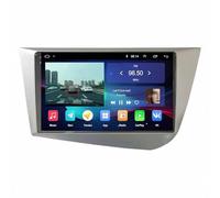 Autoradio pour Seat Leon 2 2005-2012 HD Écran Tactile, FM Radio/Charge/Mic/USB/Aux/Type C/Commande Vocale/Caméra de Recul/Mirror Link Autoradio, 8 Nuclear 6G+128G