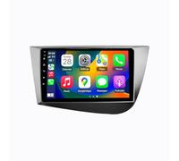 Autoradio pour Seat Leon 2 MK2 Altea XL 2004-2015 HD Écran Tactile, FM Radio/Charge/Type C/Commande Vocale/Caméra de Recul/Mirror Link Autoradio Portable, 4 Nuclear 1G+16G