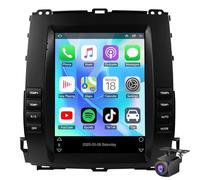 Autoradio pour Toyo-ta Land Cruiser Prado 120/Le-xus GX470 2002-2009,écran Tactile HD 9,7 Pouces avec Carplay Android Auto Caméra De Recul Lien Miroir Bluetooth 5.0 Navigation GPS(Size:L200)