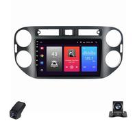 Autoradio pour Volkswagen Tiguan 1 NF 2006-2016 avec Android Auto CarPlay Écran Tactile avec Bluetooth/GPS Navigation/FM/AM/DSP/RDS/4GLTE/5G WiFi/Écran partagé/Commande au Volant(B,NF-1)