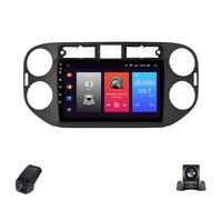 Autoradio pour Volkswagen Tiguan 1 NF 2006-2016 avec Android Auto CarPlay Écran Tactile avec Bluetooth/GPS Navigation/FM/AM/DSP/RDS/4GLTE/5G WiFi/Écran partagé/Commande au Volant(A,NF-1)