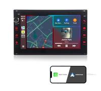 Autoradio pour VW Golf 4 T5 Bora Polo Passat B5 Jetta Seat Skoda Leon 1998-2006, Stéréo Radio Écran Tactile avec CarPlay Android Auto WiFi Bluetooth FM/RDS Radio Canbus DSP