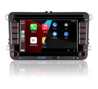 Autoradio pour VW Golf 5/6, Passat, Jetta, Caddy, Tiguan, Polo - Compatible CarPlay & Android Auto Sans Fil, Bluetooth, FM/AM, USB