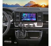 Autoradio pour VW T6 Transporter Multivan 2016-2022, Android 13 Tactile 9 Pouces Radio Double DIN avec Carplay sans Fil Android Auto, Navigation GPS Bluetooth WiFi Caméra, 2+32G