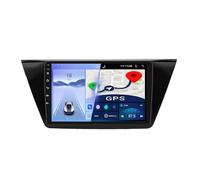 Autoradio pour VW Volkswagen Touran L 2016-2019,9'' Android 15 Ecran avec sans Fil Carplay/Android Auto Lien Miroir GPS Radio FM/RDS DSP WiFi SWC USB Caméra de Recul(H5 8G+128G)