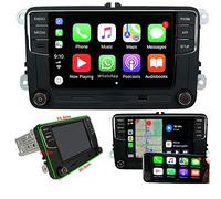 Autoradio RCD360 Carplay Bluetooth USB SD pour VW Golf 5 6 Polo | 6,5" Ecran RCD330 Carplay AM/FM pour Pa-ssat Ti-guan Tou-ran Caddy EOS CC(Image inversée désactivée)