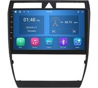 Autoradio RoverOne® Bluetooth CarPlay Android Auto Navigation 4Go RAM 64Go ROM pour Audi A6 C5 1997-2004 S6 2 1999-2004 RS6 1 2002-2006 G