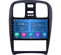 Autoradio RoverOne Bluetooth CarPlay Android Auto Navigation 4Go RAM 64Go ROM pour Hyundai Sonata EF 2001-2012