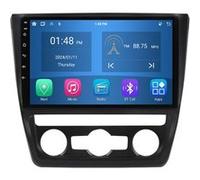 Autoradio RoverOne Bluetooth CarPlay Android Auto Navigation 4Go RAM 64Go ROM pour Skoda Yeti 5L 2009-2014
