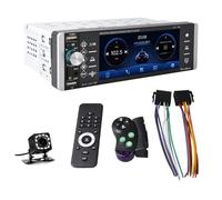Autoradio Sans Fil CarPlay à Écran Tactile Simple Din Android Auto Autoradio 5 1 Pouces Bluetooth FM SWC USB Caméra de Recul