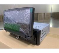 Autoradio Simple DIN avec écran escamotable, CarPlay sans Fil et Android Auto, autoradio Tactile avec écran Rabattable, qualité sonore de Niveau OEM, Bluetooth, FM/AM