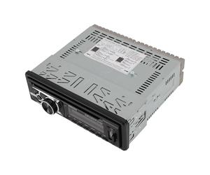 Autoradio Simple DIN avec Lecteur CD, Autoradio avec Lecteur CD/DVD, Port USB, Appel Mains Libres et Entrée AUX, Autoradio Simple DIN pour Camions