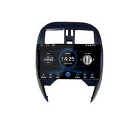 Autoradio stéréo à écran tactile Android 9" pour Nissan Micra K13 March K13 2013-2017 avec Carplay Android Auto Navigation GPS avec BT 4G/WiFi USB Mirror Link FM Pièces auto (8 + 128 G)