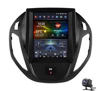 Autoradio stéréo Android 15 pour F-ord B-Max 2012-2018 Transit/Tourneo Courier 2013-2021 avec Carplay sans fil et Android Auto, 9,7" GPS Navi Mirror Link BT FM/RDS SWC double caméra de recul USB