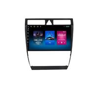Autoradio stéréo Android 9 pouces pour Audi A6 C5 1997-2004 S6 1999-2004 avec Carplay Android Auto Navigation GPS avec BT 4G/WiFi USB Mirror Link FM Pièces auto (8 + 256G)