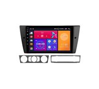 Autoradio stéréo Android 9" pour BMW Série 3 E90 E91 E92 E93 2005-2013 avec Carplay Android Auto Navigation GPS avec BT 4G/WiFi USB Mirror Link FM Pièces Auto (2 + 32 G)