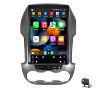 Autoradio stéréo de remplacement pour F-ord Ranger 2011-2015 mise à niveau CarPlay écran vertical 12,1" type Tesla DSP lecteur multimédia intégré au tableau de bord commande vocal(Color:8 CORE 6+128G)
