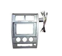 Autoradio Stéréo MP5 Android 2 DIN 10,1 Pouces avec Façade Et Cadre De Tableau De Bord pour Jeep pour Liberty 2008-2012 AJOHBM(Set 1)