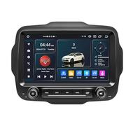 Autoradio stéréo pour Jeep Renegade 2015 2016 2017 2018 2019 2020, Android 14 GPS Navigation Ecran tactile 9“ HD IPS QLED 720 * 1280P Ecran tactile intégré Autoplay Carplay 4G LTE Bluetooth5.0 DSP SWC