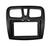 Autoradio tableau de bord Cadre Android Pour Sandero Pour Logan 9 Pouces 2Din Adaptateur Faisceau Câbles Fascia Décodeur Tableau Bord Boîte Canbus 15-18 Montage Autoradio