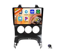 Autoradio Tactile Android 15 pour Peu-geot 3008 2009-2015 | Autoradio 9 Pouces Avec Carplay Sans Fil Android Auto GPS Bluetooth WIFI Radio FM CaméRa De Recul Et Commandes Au Volant