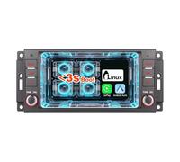 Autoradio Wireless CarPlay Android Auto Système Linux Radio AM/FM/RDS BT 5.0 avec Écran Tactile Bouton Volume Physique, Démarrage Rapide Plug and Play pour Jeep Wrangler Chrysler/Dodge RAM Ladegerät