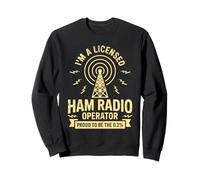 Autorisé Ham Radio Operator Amateur Radio Amateur Sweatshirt