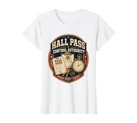 Autorité de contrôle des Laissez-Passer Hall T-Shirt Graphique avec Valeur