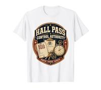 Autorité de contrôle des Laissez-Passer Hall T-Shirt Graphique avec Valeur