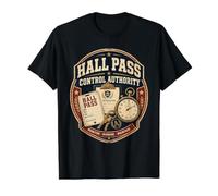 Autorité de contrôle des Laissez-Passer Hall T-Shirt Graphique avec Valeur
