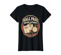 Autorité de contrôle des Laissez-Passer Hall T-Shirt Graphique avec Valeur