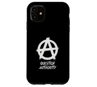 Autorité de Question, Punks, Punk-Rock, Anarchie Coque pour iPhone 11