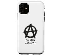 Autorité de Question, Punks, Punk-Rock, Anarchie Coque pour iPhone 11