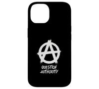 Autorité de Question, Punks, Punk-Rock, Anarchie Coque pour iPhone 14