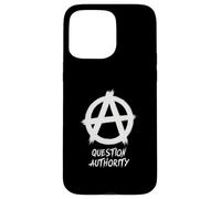 Autorité de Question, Punks, Punk-Rock, Anarchie Coque pour iPhone 15 Pro Max