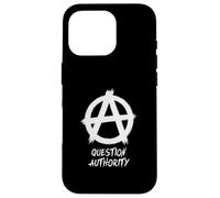 Autorité de Question, Punks, Punk-Rock, Anarchie Coque pour iPhone 16 Pro