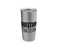 AUTORITÉ DES QUESTIONS Gobelet isotherme en acier inoxydable double paroi