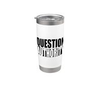 AUTORITÉ DES QUESTIONS Gobelet isotherme en acier inoxydable double paroi
