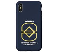 Autorité judiciaire MMRA KRADO Coque pour iPhone X/XS