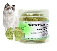 Autorités De L' des Chats, Biscuits De L' des Chats Comestibles À Mastication Séchée Toys Snacks Alimentaires pour Chaton | Chats Séchés Contenant Un Récipient D' Propre pour Chaton