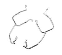Autoroute Crash Bars Barres De Sécurité Moto Boîte Latérale Pare-Choc Protection du Moteur Cage Cascade pour BMW pour R18B R18TC R18 Classique TC 2020-2023(Chrome)