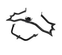 Autoroute Crash Bars Kit Barre Protection Moteur De Pare-Chocs Chromé pour Touring pour Road King 2009 - 2023 Support De Carénage