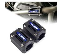 Autoroute Crash Bars pour FJR1300 2001-2018 2019 22/25/28mm Moto Moteur Crash Bar Protection Pare-Chocs Décoratif Garde Bloc(Blue)