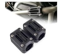 Autoroute Crash Bars pour FJR1300 2001-2018 2019 22/25/28mm Moto Moteur Crash Bar Protection Pare-Chocs Décoratif Garde Bloc(Noir)