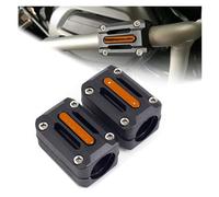 Autoroute Crash Bars pour Goldwing GL 1500 1800 GL1800 2010-2020 22/25/28mm Moto Moteur Crash Bar Protection Pare-Chocs Garde Bloc(Orange)